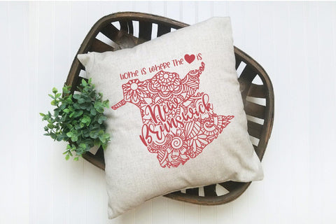 New Brunswick SVG File - Canada Mandala Design SVG Old Market 