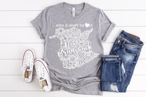 New Brunswick SVG File - Canada Mandala Design SVG Old Market 