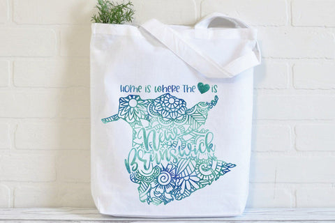 New Brunswick SVG File - Canada Mandala Design SVG Old Market 