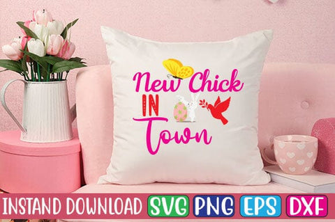 New Chick in Town SVG Cut File SVG Studio Innate 