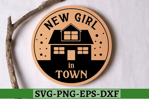 New girl in town SVG SVG DESIGNISTIC 