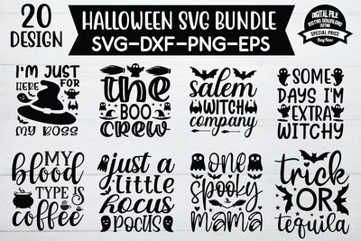New Halloween SVG Bundle SVG BB Type Studios 