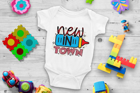 New in Town PNG, Baby Sublimation Design Sublimation CraftLabSVG 