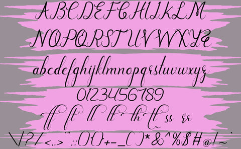 New Lettering Font arwah studio 