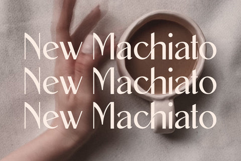 New Machiato Typeface Font Storytype Studio 