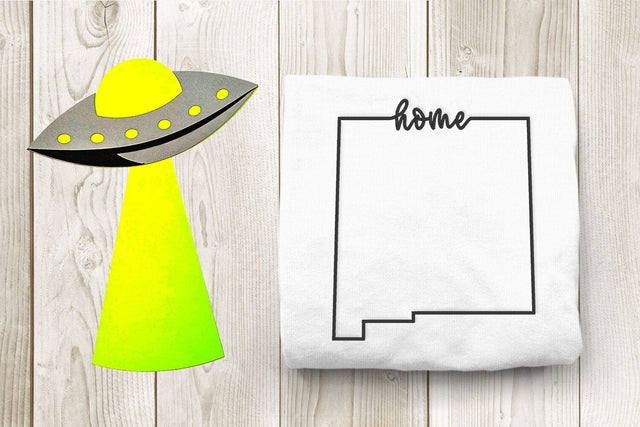 New Mexico Home State Outline Embroidery Embroidery/Applique DESIGNS Designed by Geeks 