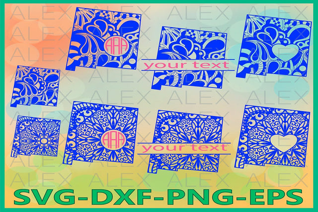 New Mexico State SVG SVG AlexSVGStudio 