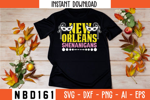 NEW ORLEANS SHENANIGANS Svg Design SVG Nbd161 