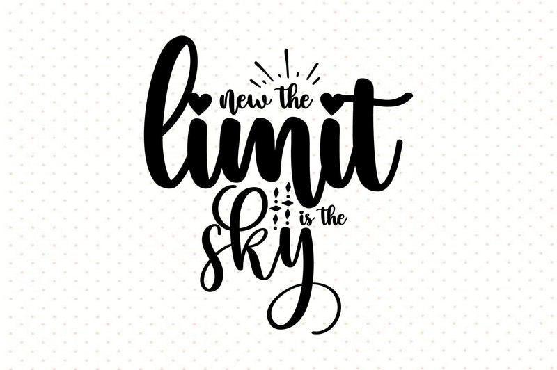 new the limit is the sky svg SVG orpitasn 