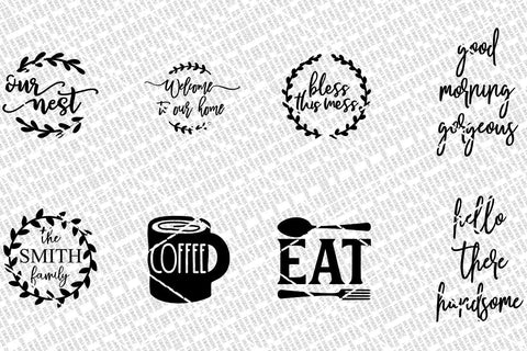 New To Cutting Farmhouse Bundle | SVG & DXF Set | Beginner's Bundle | Farmhouse Sign Bundle | Cutting Files Set SVG Diva Watts Designs 