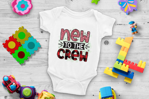 New to the Crew - Baby Sublimation Design Sublimation CraftLabSVG 