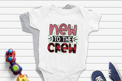 New to the Crew - Baby Sublimation Design Sublimation CraftLabSVG 