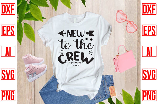 New To The Crew SVG CraftlabSvg29 