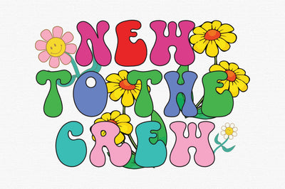 New To The Crew SVG designartist 