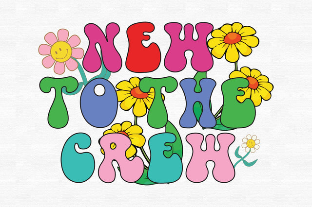 New To The Crew SVG designartist 