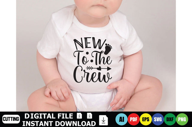 New To The Crew SVG Shahin alam 