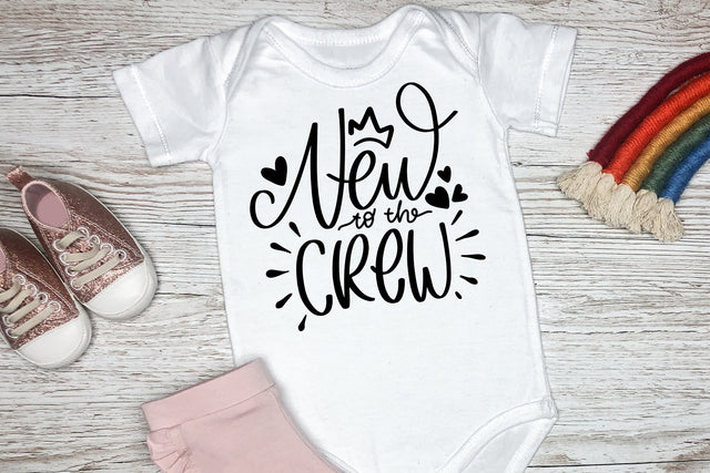 New To The Crew SVG SVG dapiyupi store 