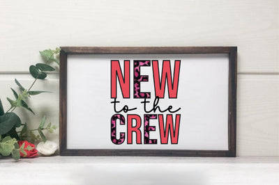 New To The Crew ublimation png Sublimation SVGista 