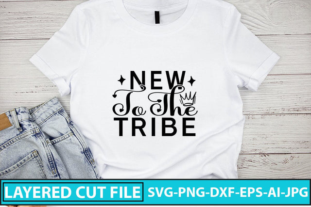 New To The Tribe SVG Cut File SVG Syaman 