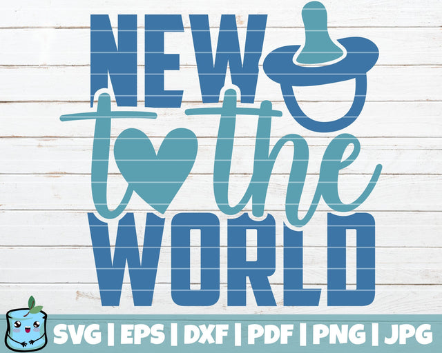 New To The World SVG MintyMarshmallows 