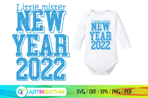 New year 2022 baby onesie svg SVG Artinrhythm shop 