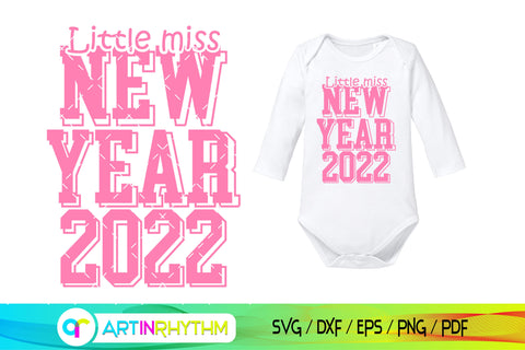 New year 2022 baby onesie svg SVG Artinrhythm shop 