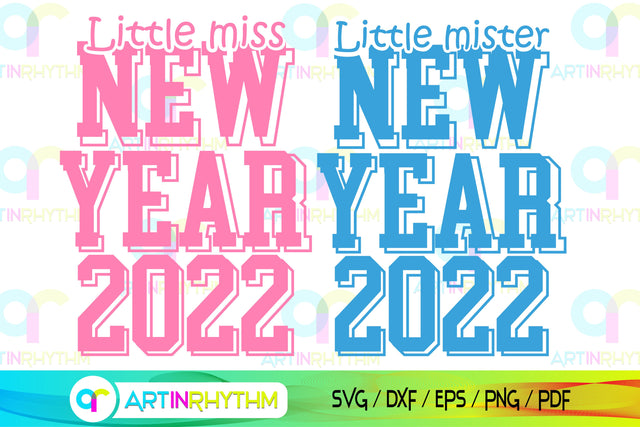 New year 2022 baby onesie svg SVG Artinrhythm shop 