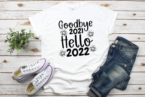 New Year 2022 SVG Bundle - 25 Designs, New Year Quotes SVG, New Year Sayings SVG, New Year Cut Files SVG HappyDesignStudio 