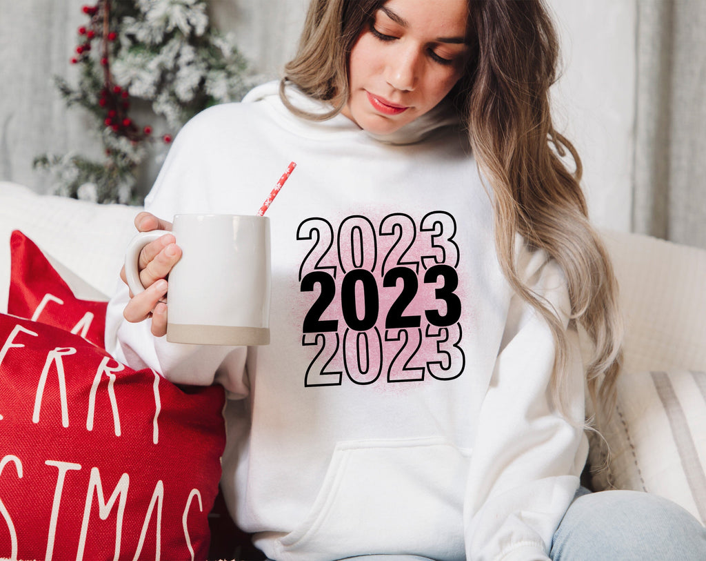 New Year 2023 Sublimation Designs, 20 PNG Files, New 2023 PNG, Happy ...