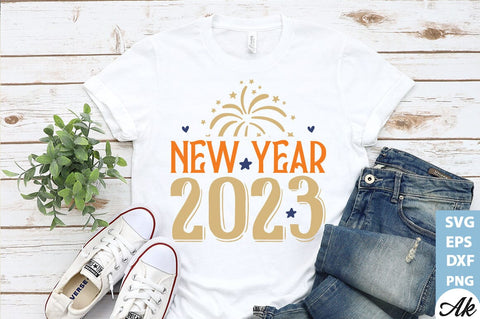 New year 2023 SVG SVG akazaddesign 