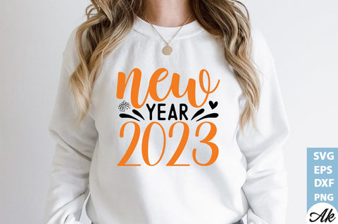 New year 2023 SVG SVG akazaddesign 