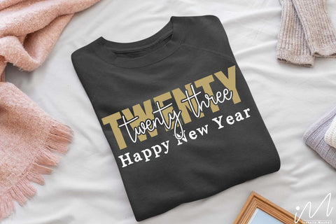 New year 2023 svg, Twenty twenty three happy new year svg, New year t shirt svg, Gift of new year svg, Funny New year svg, Hello new year SVG Isabella Machell 