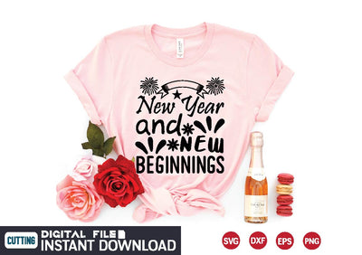 new year and new beginnings SVG designer krishna 