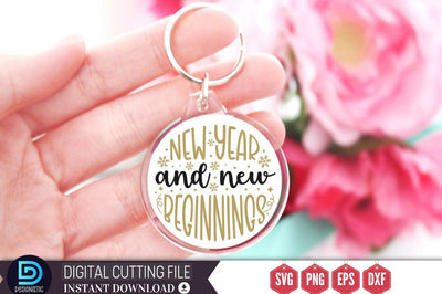New year and new beginnings SVG SVG DESIGNISTIC 