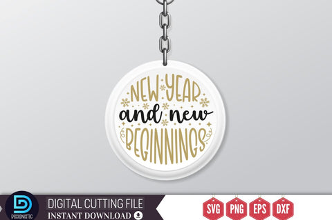 New year and new beginnings SVG SVG DESIGNISTIC 