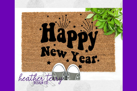 New Year Cheer 2023 Cut File Sublimation Bundle SVG Heather Terry Design Co. 