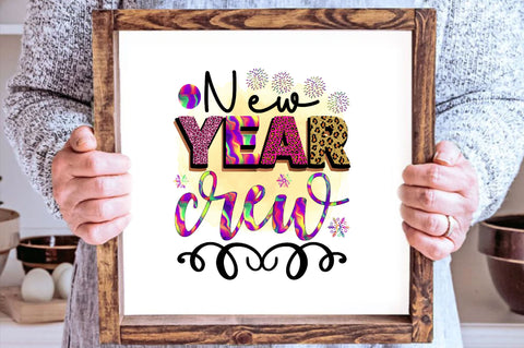 new year crew Sublimation SVGArt 