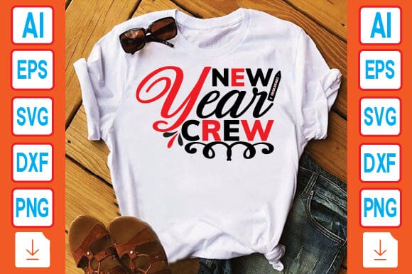 New Year Crew SVG Craftlabsvg24 