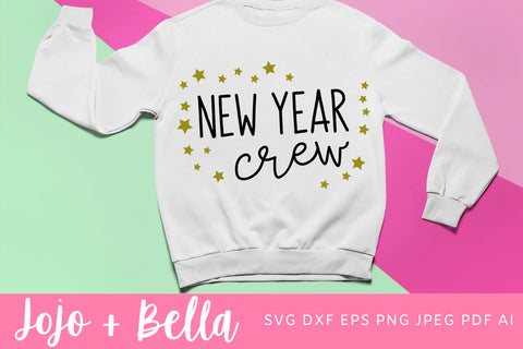 New Year Crew Svg, Happy New Year Shirt Svg, New Years Eve Svg, New Year’s Svg, New Year Svg, New Year’s Shirt Svg, New Year’s Eve Party Cut file SVG Jojo&Bella 