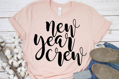 New Year Crew Svg, Png, Dxf SVG RedFoxDesignsUS 
