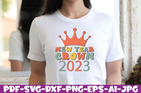 new year crown 2023 SVG farhad farhad 