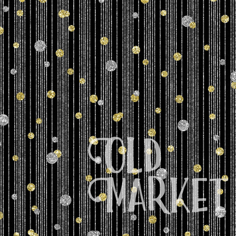 New Year Glitter Digital Paper Sublimation Old Market 