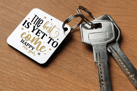 New Year Keychain Svg bundle SVG Regulrcrative 