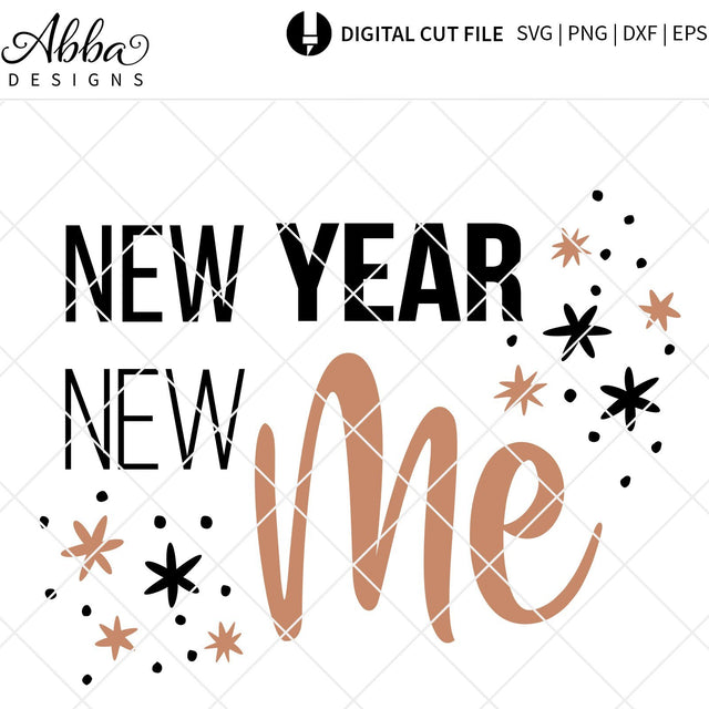 New Year New Me SVG Abba Designs 