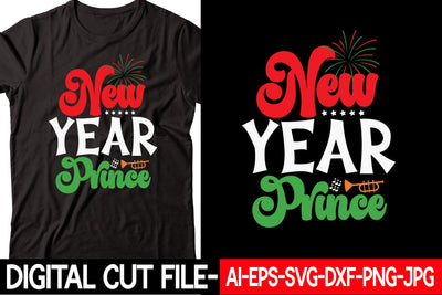 New Year Prince SVG cut file SVG Blessedprint 