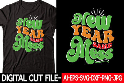 New Year Same Mese SVG cut file SVG Blessedprint 