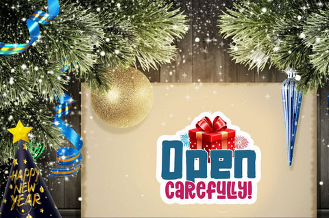 New Year Small Business Sticker Bundle Sublimation Regulrcrative 