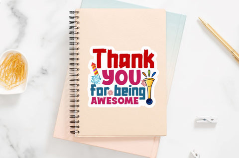 New Year Small Business Sticker Bundle Sublimation Regulrcrative 