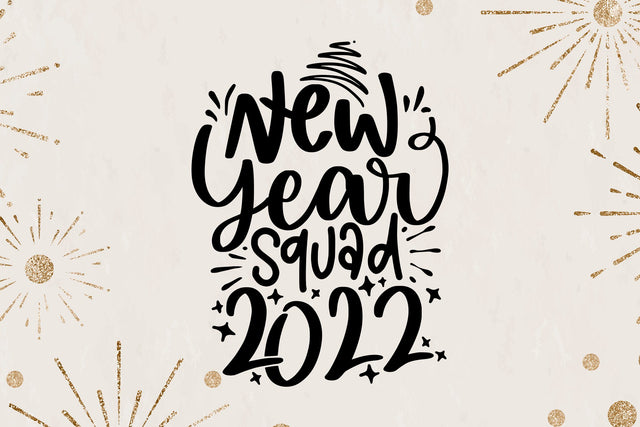 New Year Squad 2022 SVG SVG dapiyupi store 