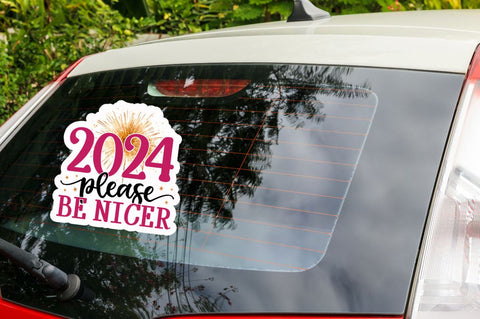 New Year Stickers Bundle Sublimation Regulrcrative 